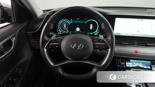 Hyundai The New Grandeur IG Hybrid 2022 Черный из Кореи, фото 3