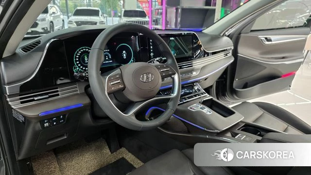 Hyundai The New Grandeur IG Hybrid 2020 Серый из Кореи, фото 3