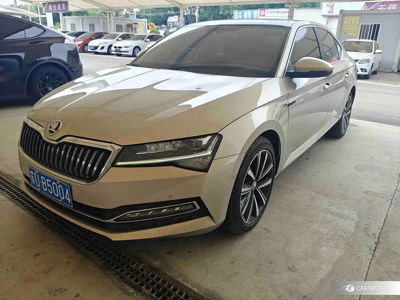 Skoda Superb 2021 Champagne/brown из Китая, фото 3