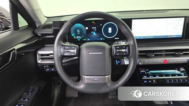 Hyundai Grandeur Hybrid (GN7) 2023 Черный из Кореи, фото 3