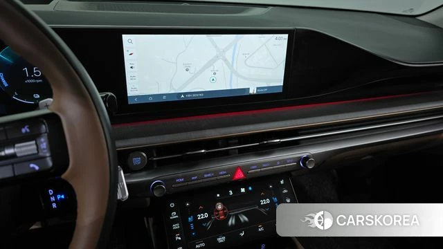 Hyundai Grandeur Hybrid (GN7) 2024 Черный из Кореи, фото 3