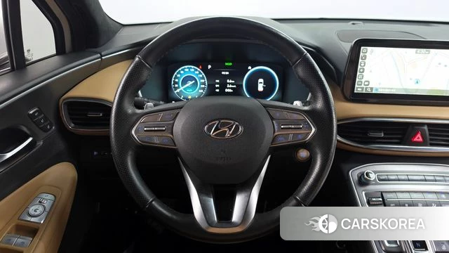 Hyundai The New Santa Fe 2022 Белый из Кореи, фото 3