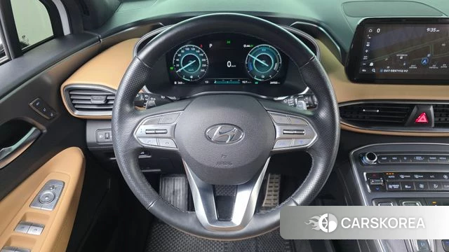 Hyundai The New Santa Fe 2021 Белый из Кореи, фото 3