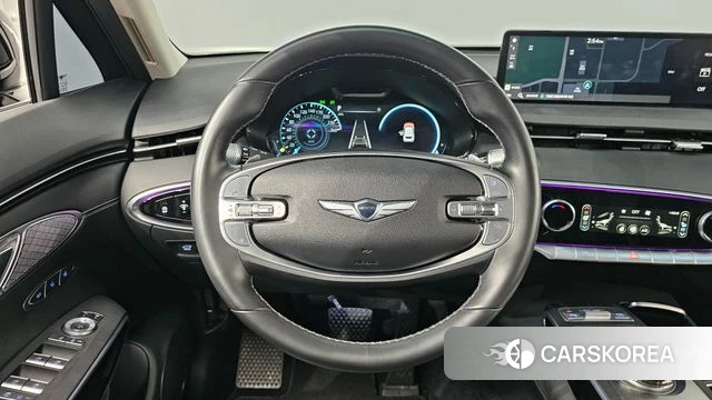 Genesis GV70 2023 Черный из Кореи, фото 3