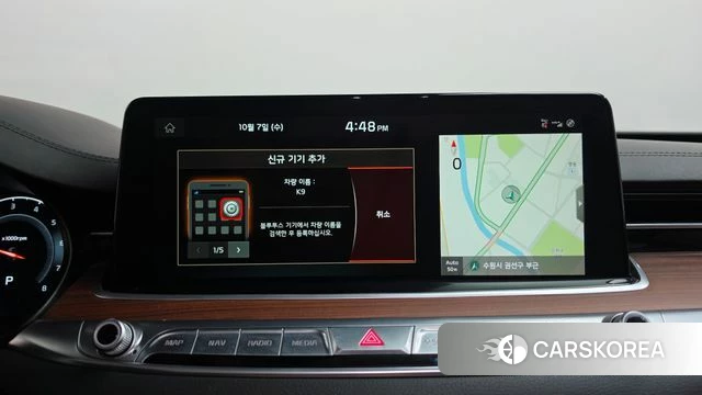 Kia More K9 2018 Синий из Кореи, фото 3