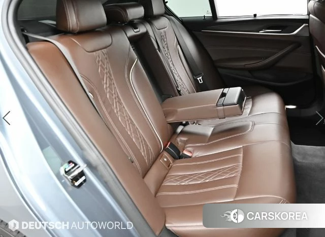 BMW 5 Series (G30) 2018 Серебряный из Кореи, фото 3