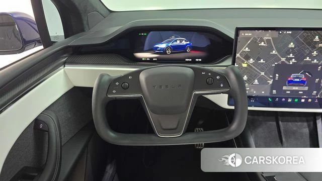 Tesla Model X 2023 Синий из Кореи, фото 3