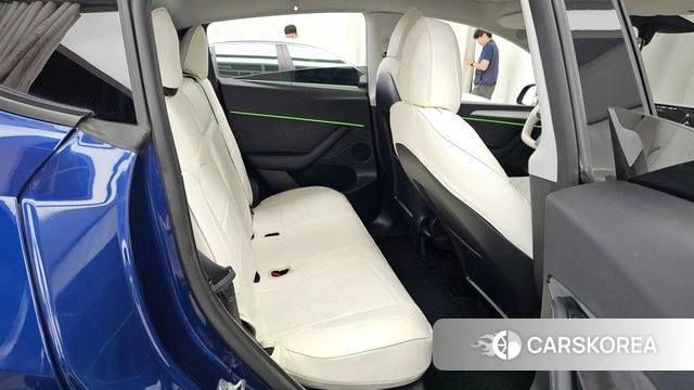 Tesla Model Y 2022 Синий из Кореи, фото 3