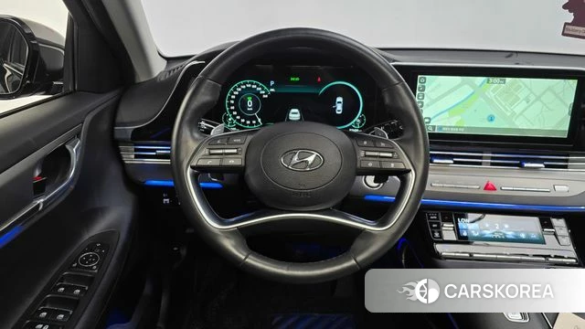 Hyundai The New Grandeur IG Hybrid 2021 Серый из Кореи, фото 3