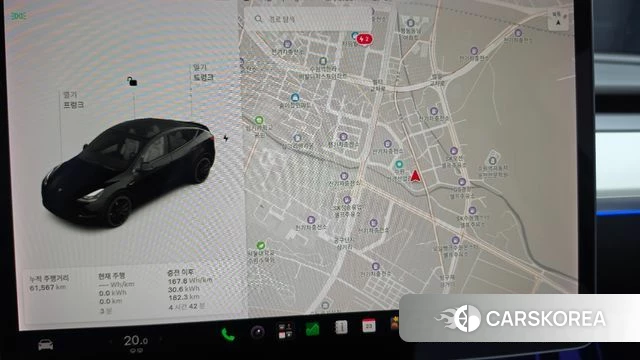 Tesla Model Y 2021 Черный из Кореи, фото 3