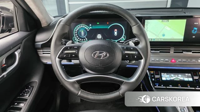 Hyundai The New Grandeur IG Hybrid 2022 Серый из Кореи, фото 3