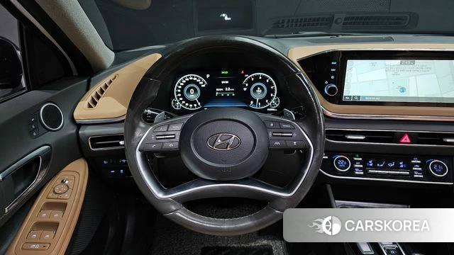 Hyundai Sonata (DN8) 2022 Белый из Кореи, фото 3