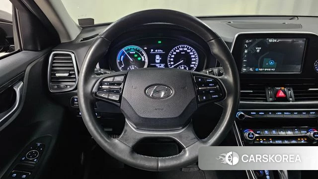 Hyundai Grandeur IG Hybrid 2018 Черный из Кореи, фото 3