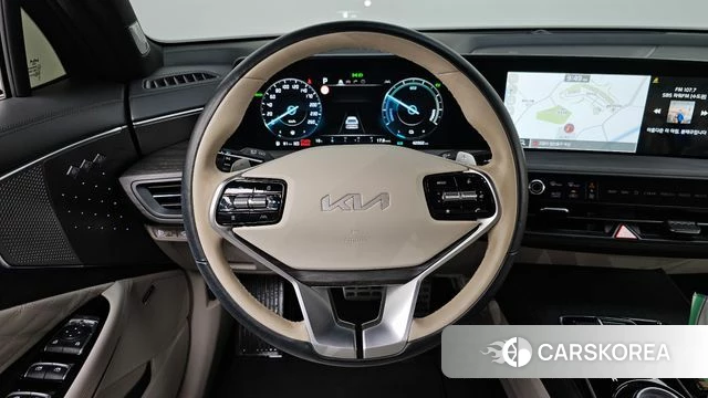 Kia K8 Hybrid 2022 Белый из Кореи, фото 3