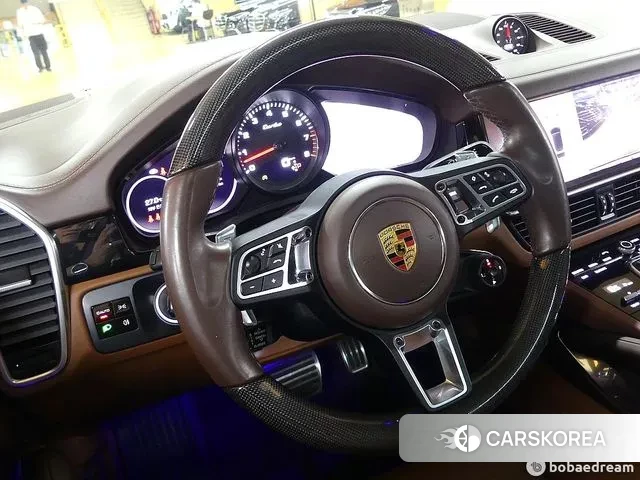 Porsche Cayenne (PO536) 2021 Синий из Кореи, фото 3