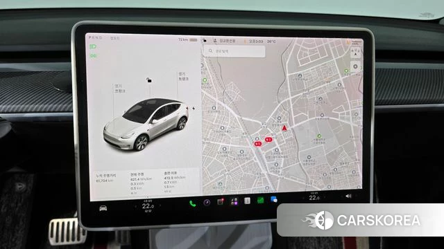 Tesla Model Y 2021 Белый из Кореи, фото 3