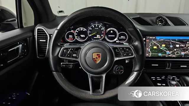 Porsche Cayenne (PO536) 2022 Черный из Кореи, фото 3