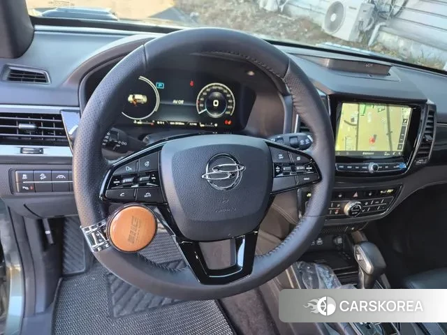 Ssangyong The New Rexton Sport 2022 Темно-зеленый из Кореи, фото 3
