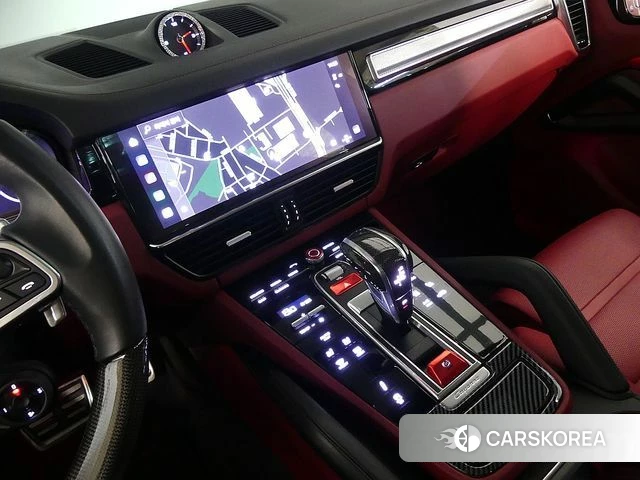 Porsche Cayenne (PO536) 2022 Черный из Кореи, фото 3