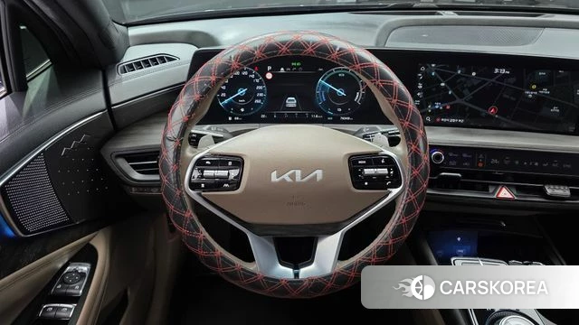 Kia K8 Hybrid 2022 Серый из Кореи, фото 3