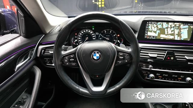 BMW 5 Series (G30) 2018 Синий из Кореи, фото 3
