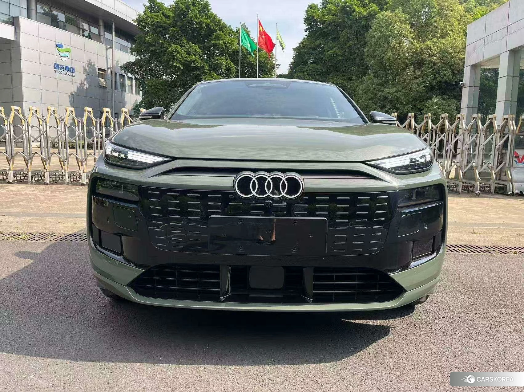 Audi Q6L 2025 Зеленый из Китая, фото 3