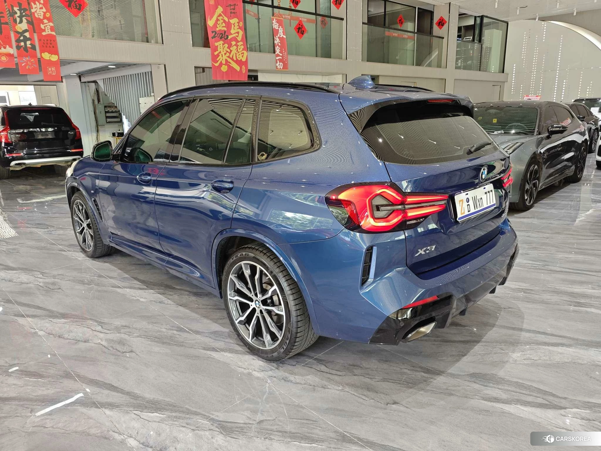 BMW X3 2021 Синий из Китая, фото 3