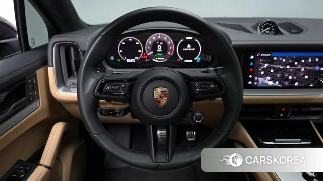 Porsche Cayenne (PO536) 2025 Черный из Кореи, фото 3