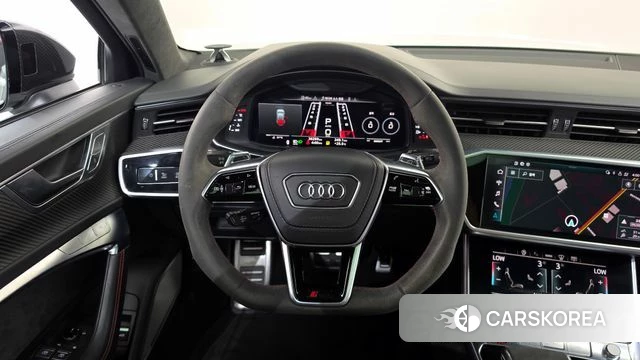 Audi RS6 (C8) 2021 Белый из Кореи, фото 3