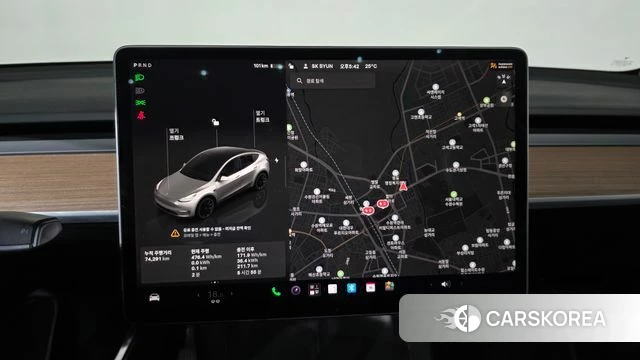 Tesla Model Y 2022 Белый из Кореи, фото 3
