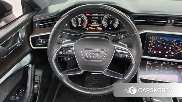 Audi A7 (4K) 2022 Черный из Кореи, фото 3