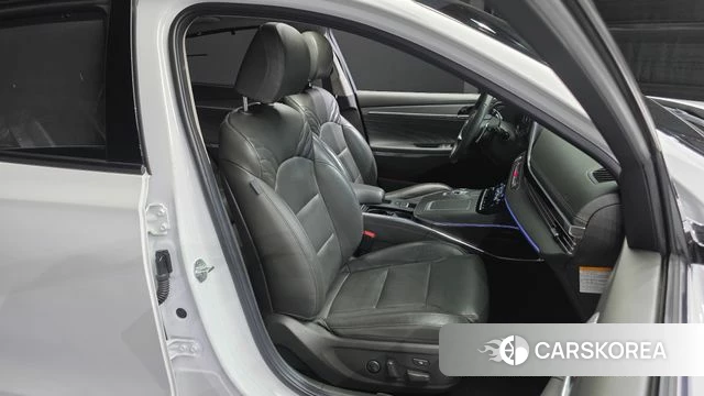 Hyundai The New Grandeur IG Hybrid 2021 Белый из Кореи, фото 3