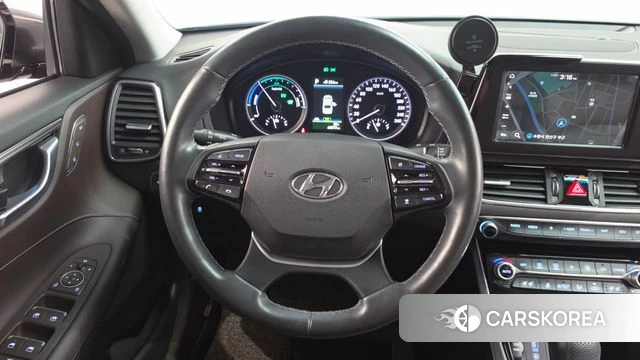 Hyundai Grandeur IG Hybrid 2019 Серый из Кореи, фото 3
