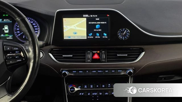 Hyundai Grandeur IG Hybrid 2019 Черный из Кореи, фото 3