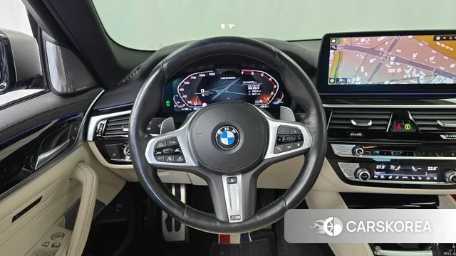BMW 5 Series (G30) 2021 Синий из Кореи, фото 3