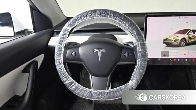 Tesla Model Y 2022 Белый из Кореи, фото 3