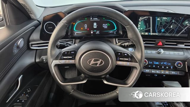 Hyundai The New Avante Hybrid (CN7) 2023 Серый из Кореи, фото 3