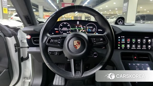 Porsche Taycan 2023 Белый из Кореи, фото 3
