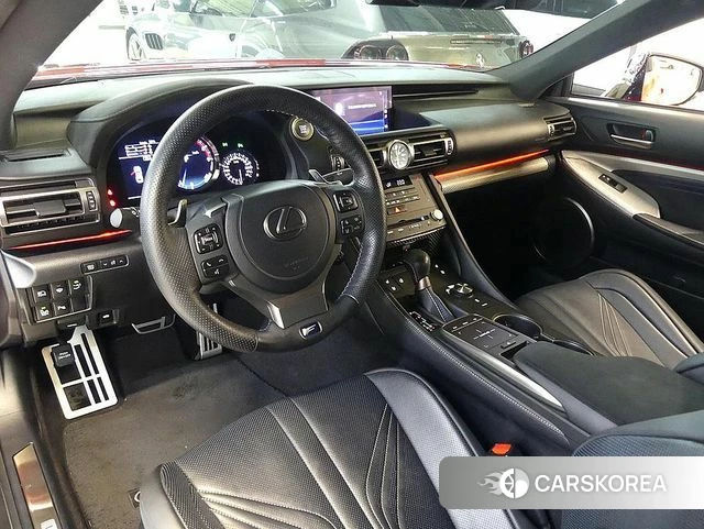 Lexus RC F 2021 Красный из Кореи, фото 3