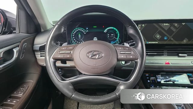 Hyundai The New Grandeur IG Hybrid 2020 Серый из Кореи, фото 3