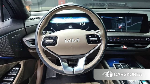 Kia K8 Hybrid 2022 Белый из Кореи, фото 3