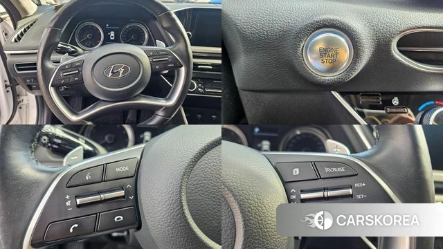 Hyundai Sonata (DN8) 2022 Белый из Кореи, фото 3