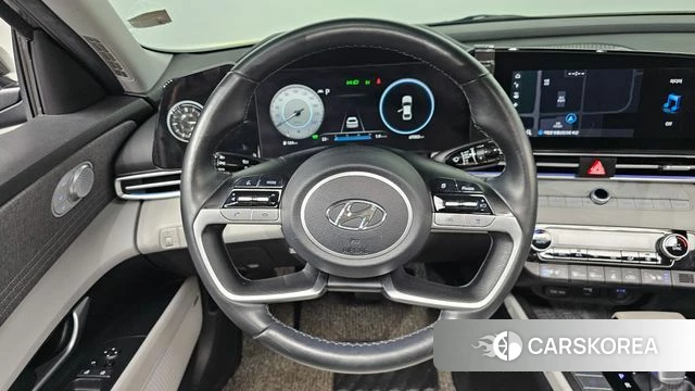 Hyundai Avante Hybrid (CN7) 2020 Серый из Кореи, фото 3