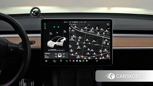 Tesla Model 3 2021 Белый из Кореи, фото 3