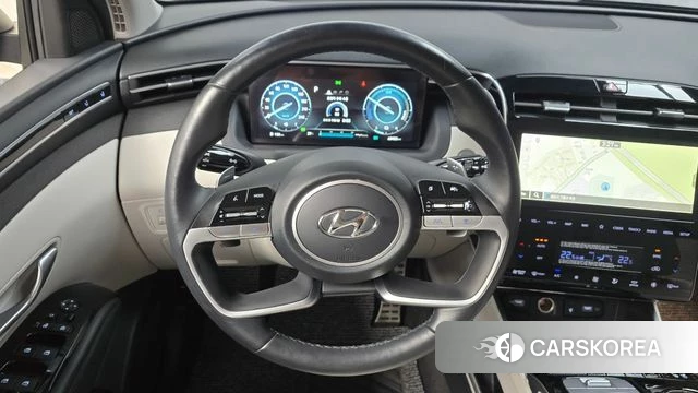 Hyundai Tucson Hybrid (NX4) 2023 Серый из Кореи, фото 3