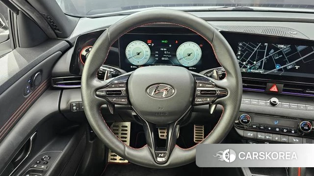 Hyundai Avante (CN7) 2021 Белый из Кореи, фото 3