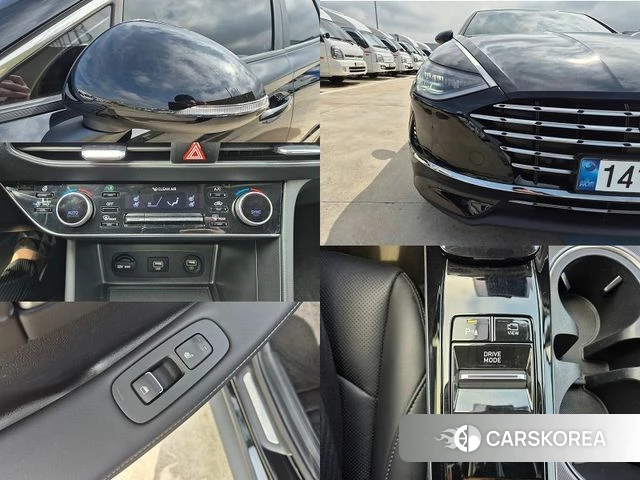 Hyundai Sonata Hybrid (DN8) 2022 Черный из Кореи, фото 3