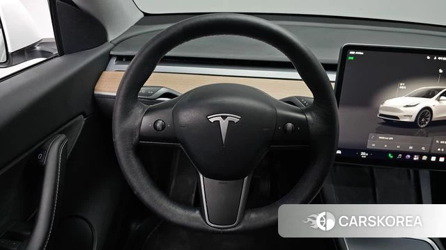 Tesla Model Y 2022 Белый из Кореи, фото 3