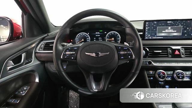 Genesis The New G70 2022 Красный из Кореи, фото 3