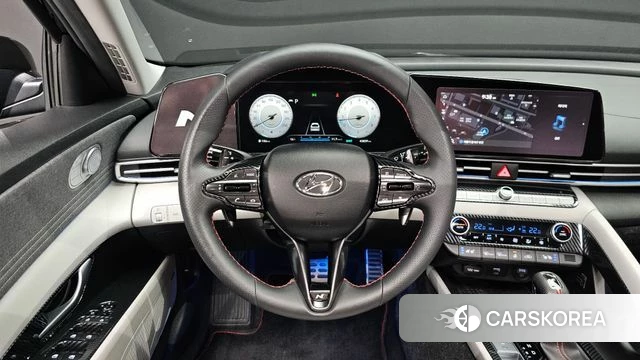 Hyundai Avante (CN7) 2020 Черный из Кореи, фото 3